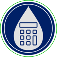 water loss calculator icon